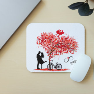 Tapis De Souris You and Me, and Cupid Mousepad