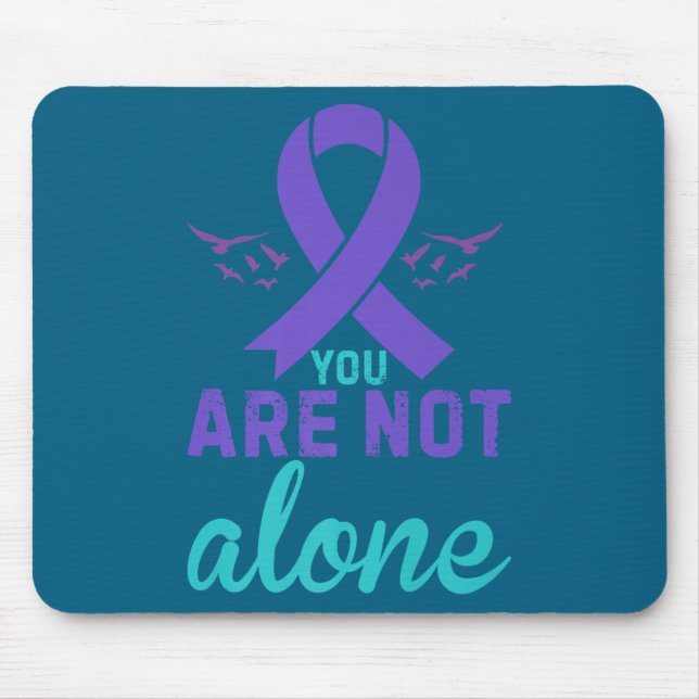 Tapis De Souris You Are Not Alone Premium  (Devant)