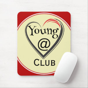 Tapis de souris Young at Heart Club
