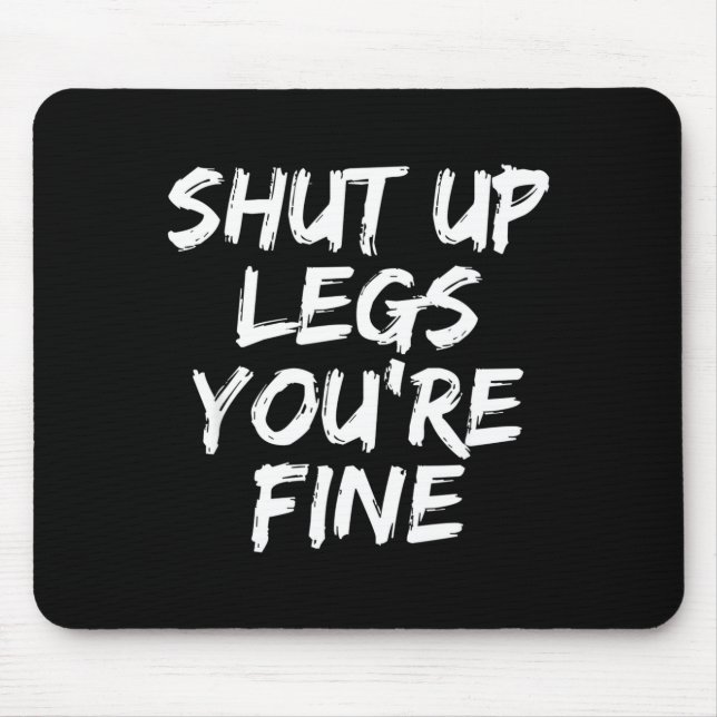 Tapis De Souris You're Fine Funny Running  (Devant)