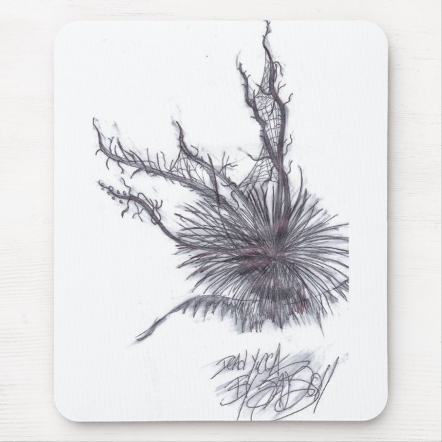 Tapis De Souris Yucca mort Mousepad (Devant)