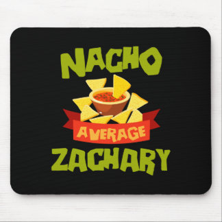 Tapis De Souris Zachary pas moyen Nacho Anniversaire Personnalisé