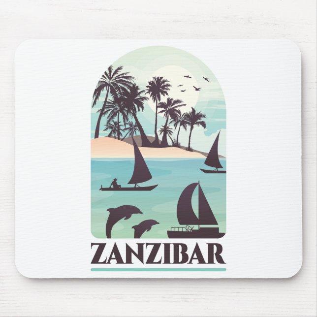 Tapis De Souris Zanzibar (Devant)