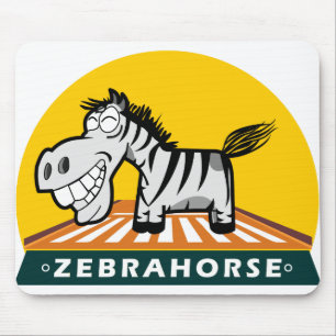 Tapis De Souris Zebra Horse