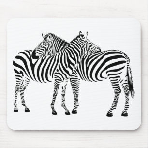 Tapis De Souris Zebra Love
