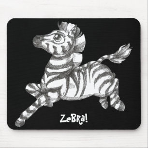 Tapis De Souris Zebra Mousepad