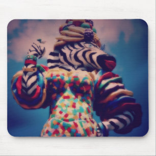 Tapis De Souris Zebra Party Animal