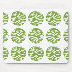 Tapis De Souris Zebra Print Pois Mousepad