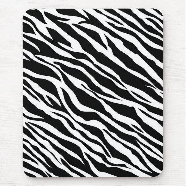 Tapis De Souris Zebra Print Souris Pad (Devant)