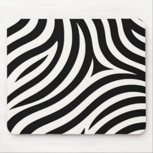 Tapis De Souris Zebra Stripes Impression moderne