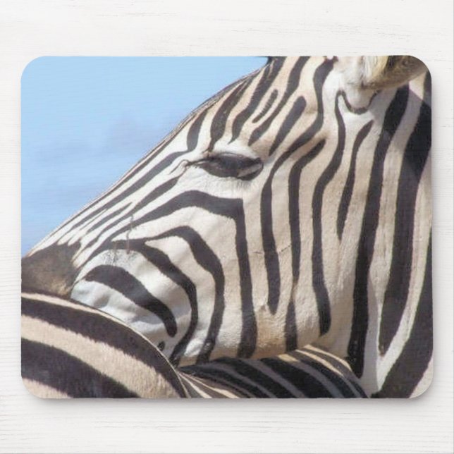 Tapis De Souris Zèbre Mousepad/tapis de souris (Devant)