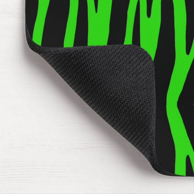 Tapis De Souris Zèbre vert (Coin)