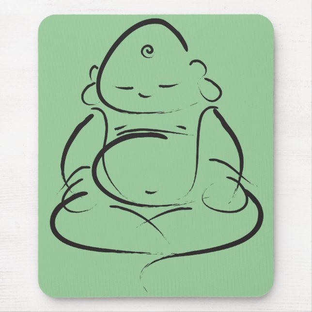 Tapis De Souris Zen Bouddha (Devant)