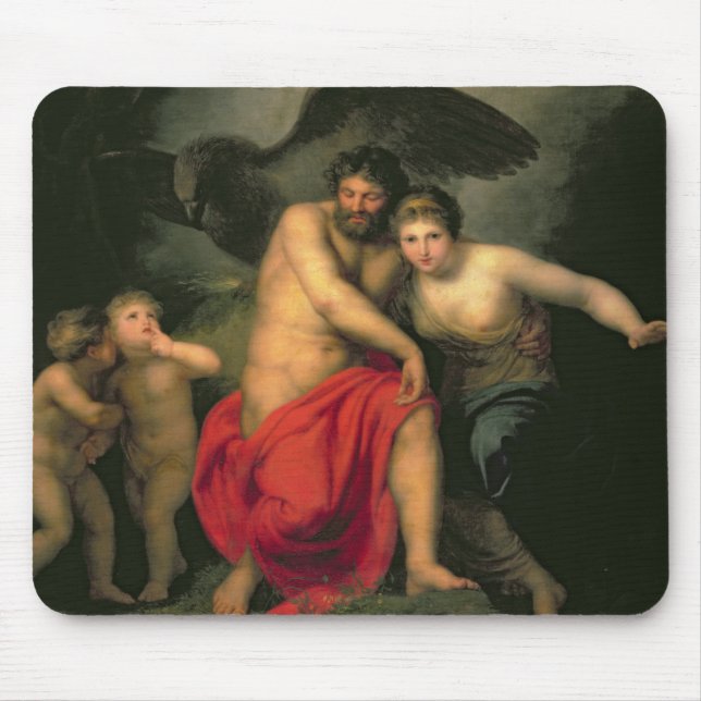 Tapis De Souris Zeus et Hera sur le bâti IDA, 1775 (Devant)