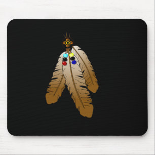 Tapis De Souris Zia Sun et plumes