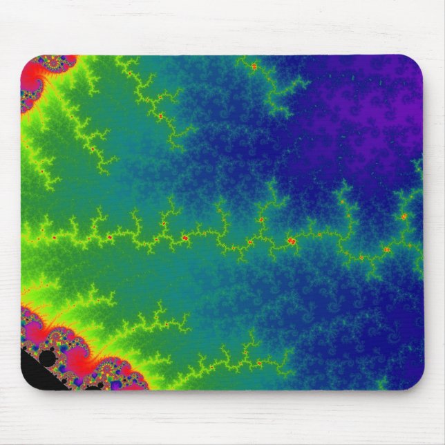 Tapis de souris Zigzag lisse (Devant)