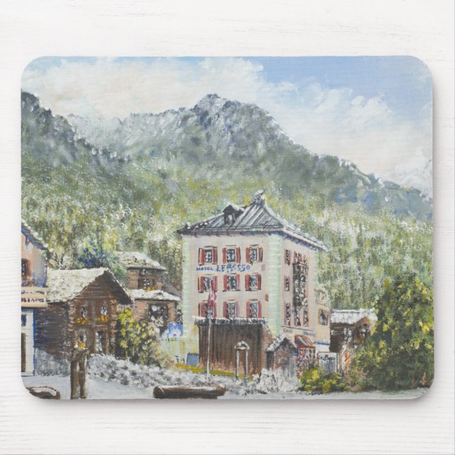 Tapis De Souris Zinal Suisse. 2007 (Devant)