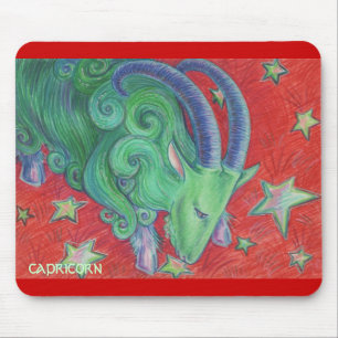 Tapis De Souris Zodiac Capricorne mousepad
