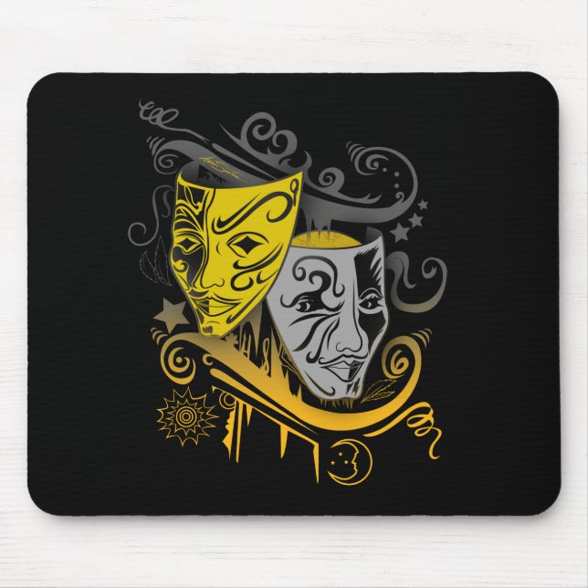 Tapis De Souris Zodiac - Gemini (Devant)