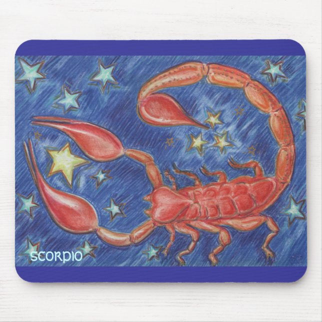 Tapis De Souris Zodiac Scorpio mousepad (Devant)