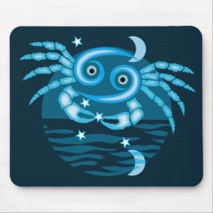Tapis De Souris Zodiac Star Sign - Cancer