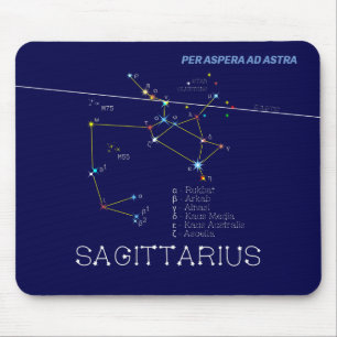 Tapis De Souris Zodiaque Sagittarius