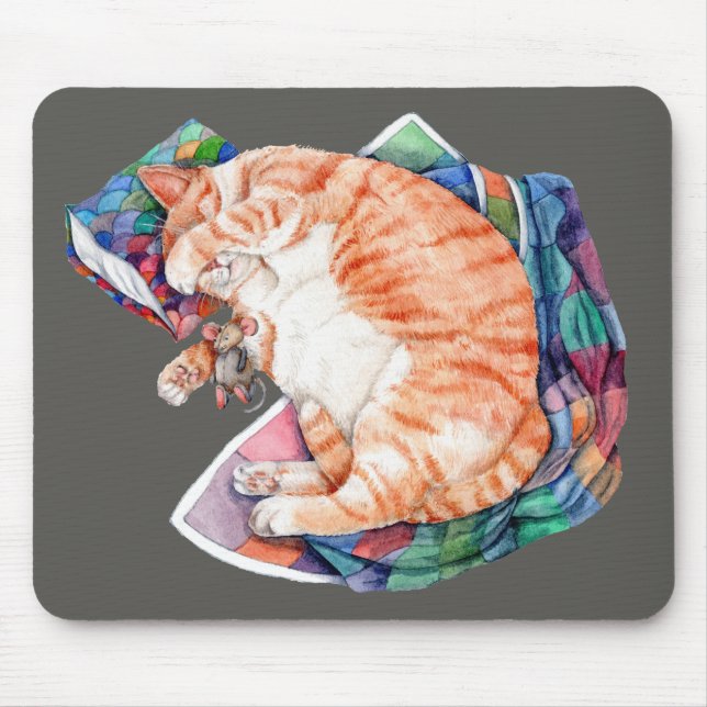 Tapis De Souris Zoe's Winter Nap (Devant)