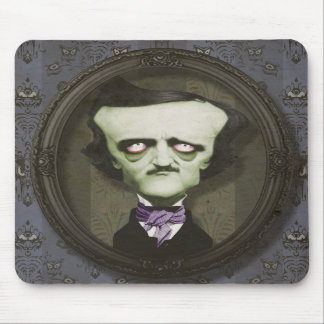 Tapis De Souris Zombi hanté Poe Mousepad