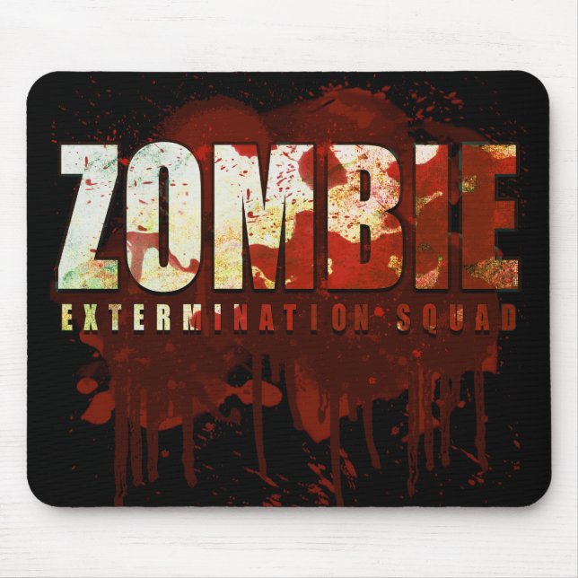 Tapis De Souris Zombi Mousepad (Devant)