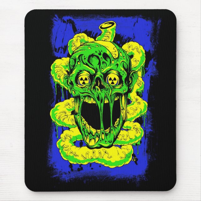 Tapis De Souris Zombi toxique (Devant)