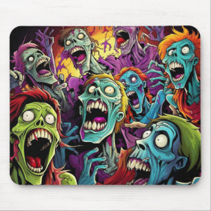 Tapis de souris zombie – Accessoire de bureau d'ho