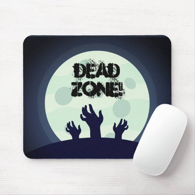 Tapis De Souris Zombie Halloween (Avec souris)