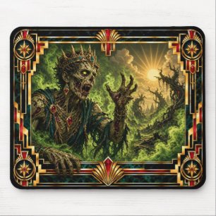 Tapis De Souris Zombie, mythe Art déco