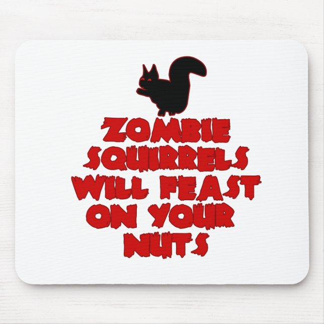 Tapis De Souris ZombieSquirrelpng (Devant)