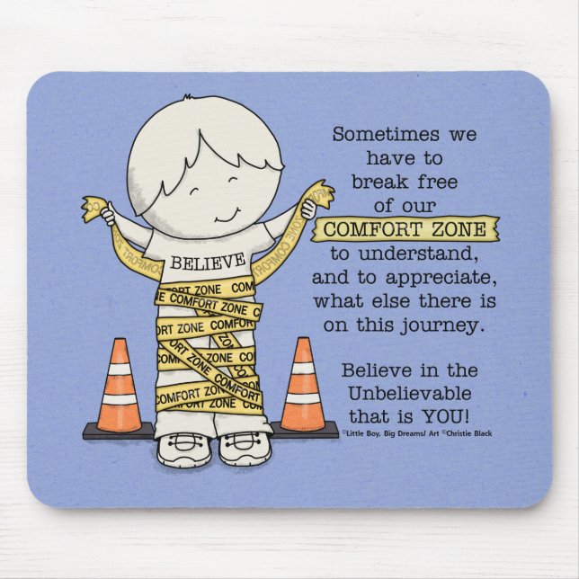 Tapis De Souris Zone de confort (Devant)