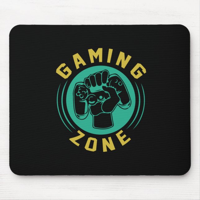Tapis De Souris Zone de jeu cadeau Gamer (Devant)