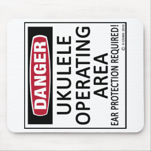 Tapis De Souris Zone d'exploitation Ukulele