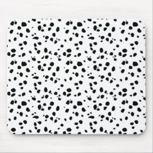 Tapis De Souris Zones dalmatiennes, Impression dalmate, Fourrure d