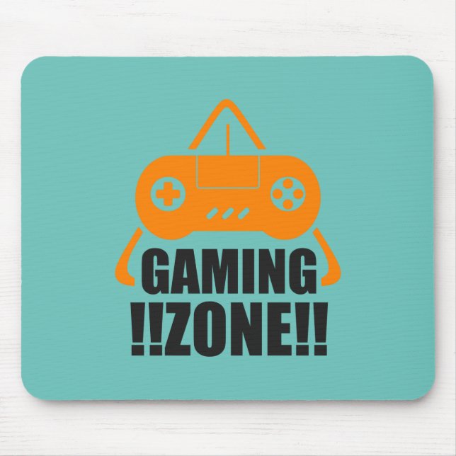 Tapis De Souris Zones de jeu cadeau Gamer (Devant)