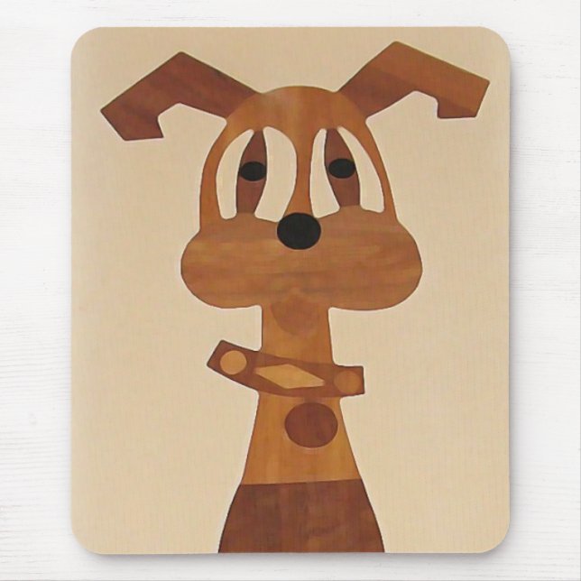 Tapis De Souris ZV- mousepad génial mignon de chien (Devant)