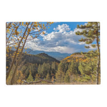 Tapis de table laminé Montagnes en automne