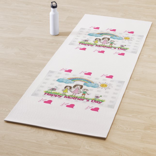 Tapis de yoga (En situation)