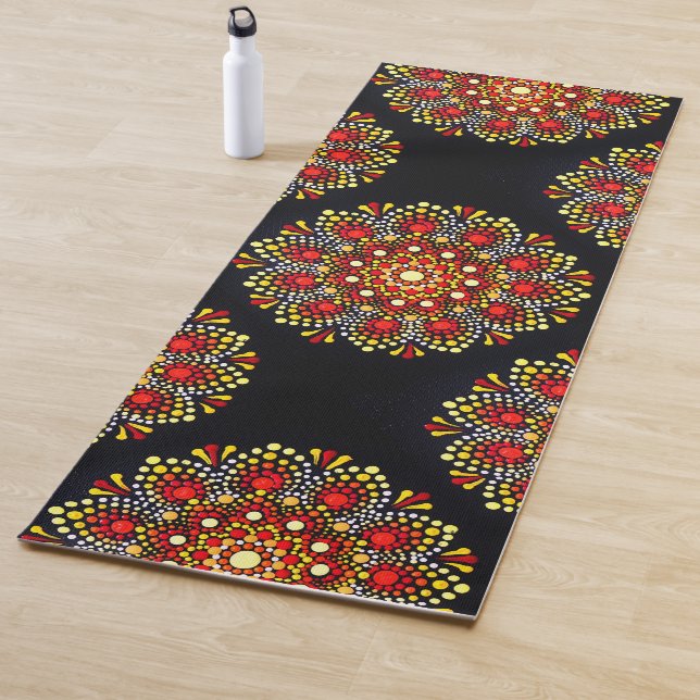 Tapis De Yoga 047 - Mandala Yoga Mat (En situation)