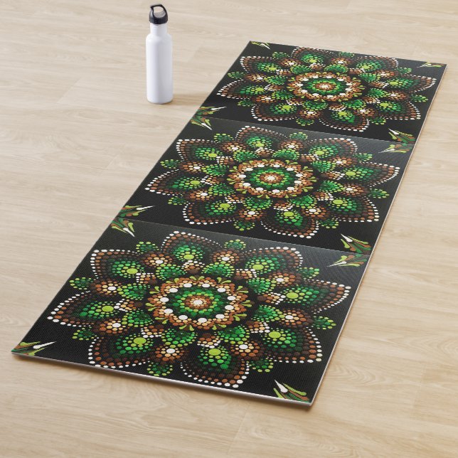 Tapis De Yoga 060 - Mandala Yoga Mat (En situation)