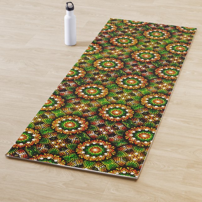 Tapis De Yoga 062 - Mandala Yoga Mat (En situation)