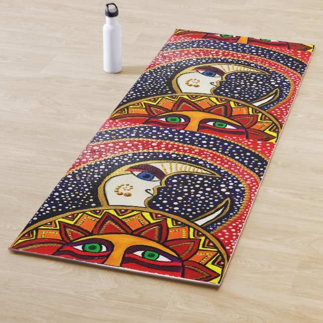 Tapis De Yoga 094 - Amor eterno Yoga Mat (En situation)