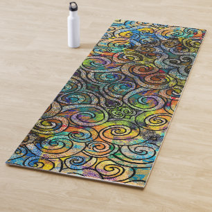 Tapis De Yoga 109 - Mat de Yoga pour cheveux de Medusa