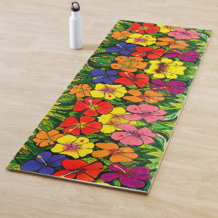 Tapis De Yoga 113 - Hibiscus Yoga Mat