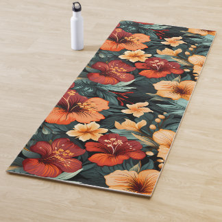 Tapis De Yoga #18 Motif floral