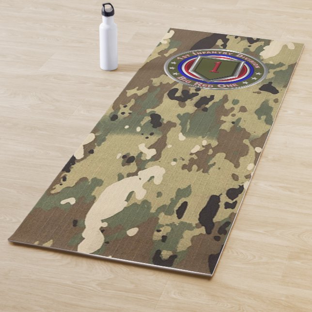 Tapis De Yoga 1re division d'infanterie "Big Red One"  (En situation)